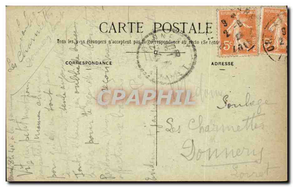 Orleans - Bords du Loiret a Olivet - CPA  — Verso