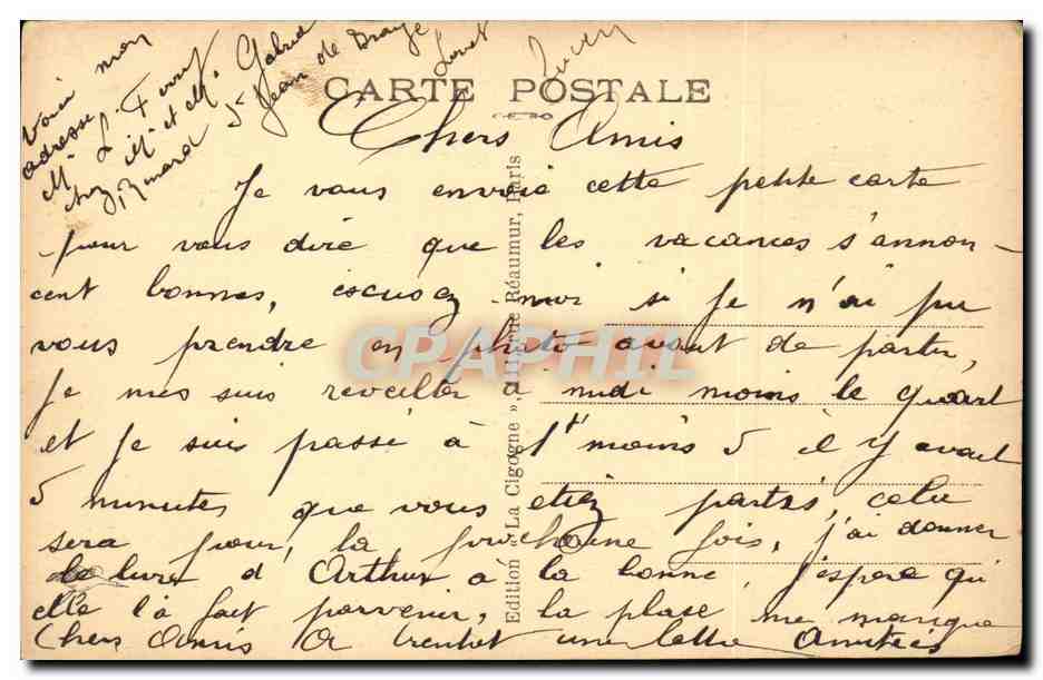 Orleans - Le Pont de Marechal Joffre - Bridge - CPA  — Verso