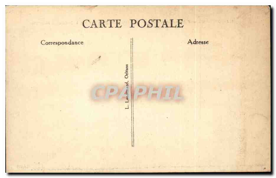 Orleans - Plaque Commemorative de l'Entree de Jeanne d'Arc a Orleans - CPA  — Verso