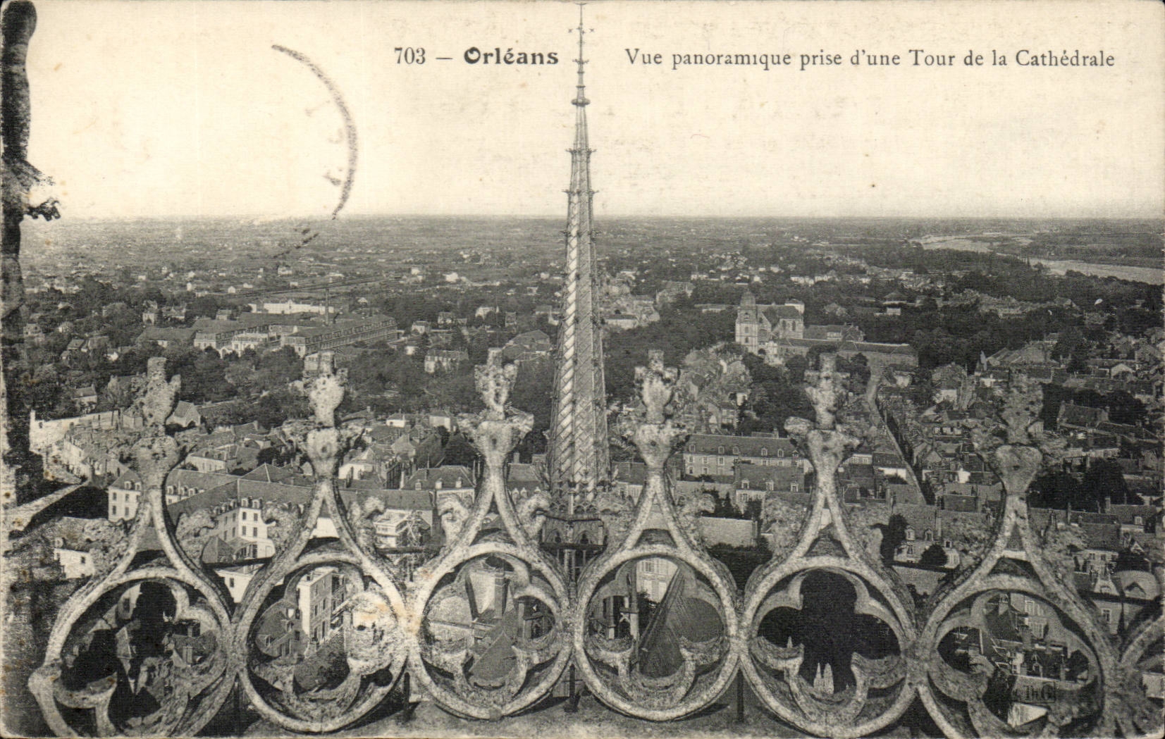 Orleans - Vue Panoramique prise de la Tour de la Cathedrale - CPA 