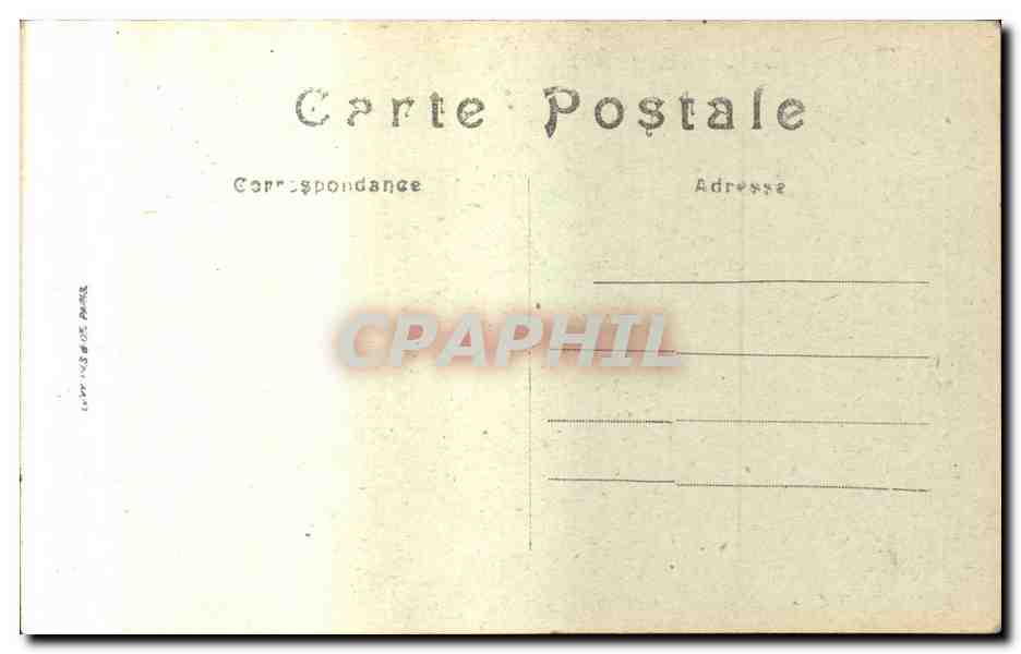 Orleans - Abside de la Cathedrale - CPA  — Verso