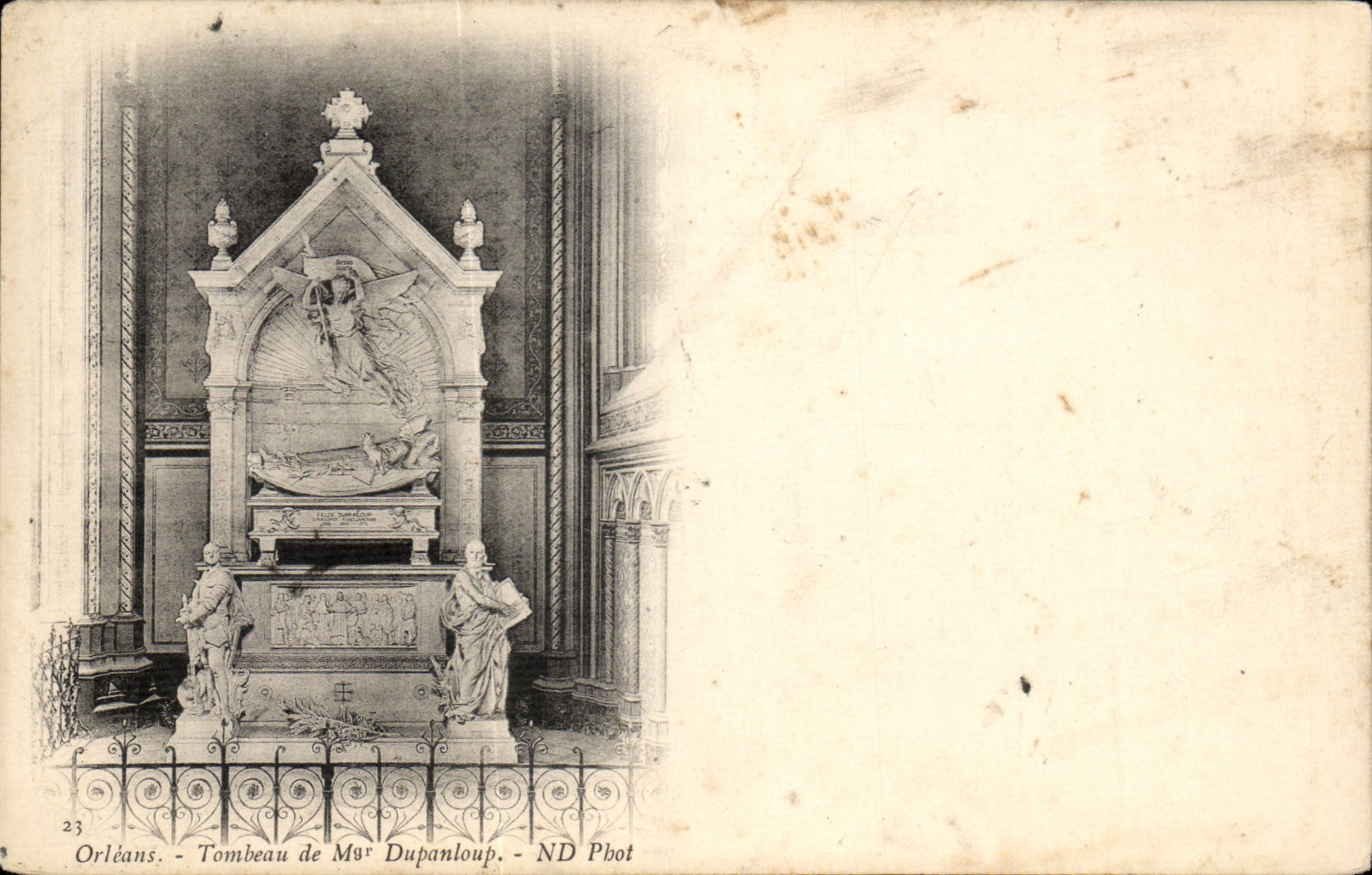Orleans - Tombeau de Dupanloup - CPA 