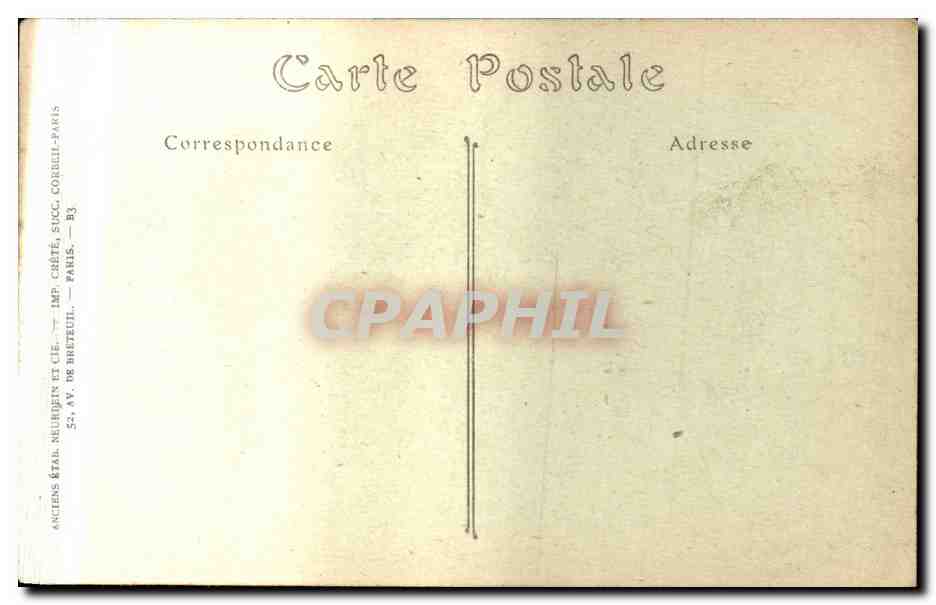 Orleans - La Fleche de la Cathedrale - CPA  — Rückseite