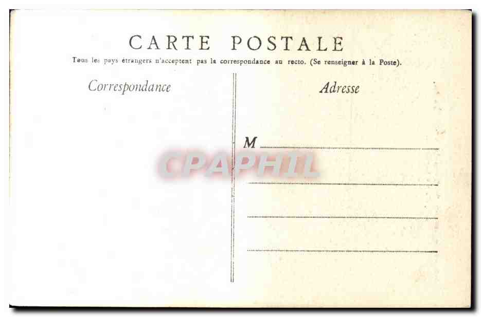 Orleans - Pensionnat St Euverte - Chapelle de Catechismes - CPA  — Verso