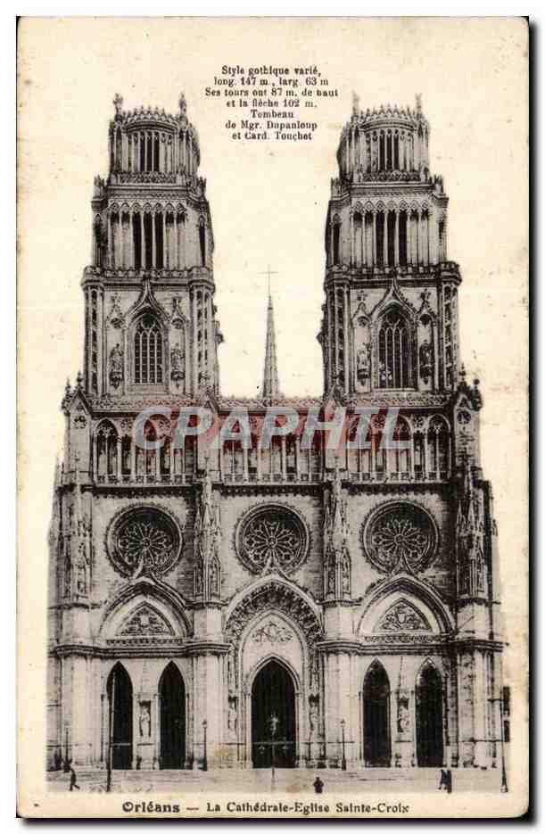 Orléans — La Cathédrale-Église Sainte-Croix — L. Lenormand, Orléans