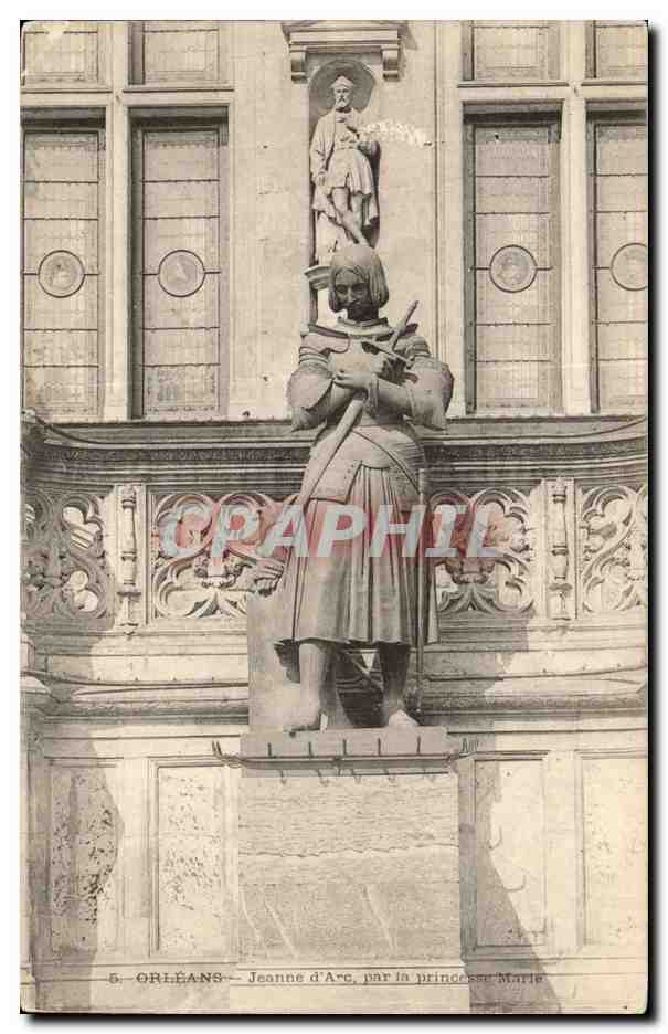 Orleans CPA Jeanne d'arc par la princesse Marie