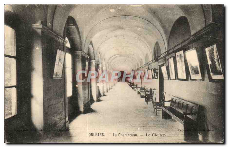 Orleans CPA La Chartreuse Le cloitre