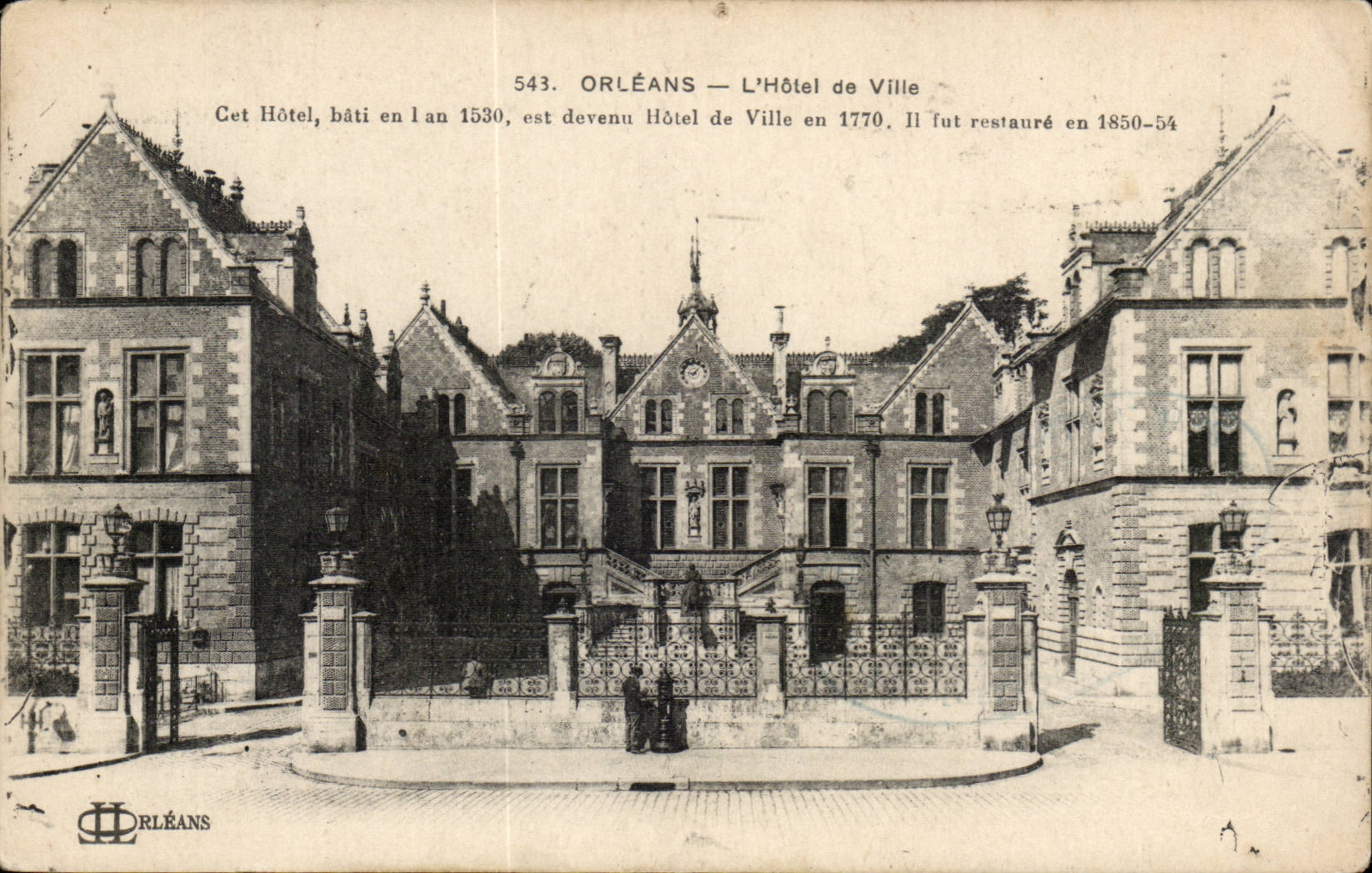 Orleans CPA L'hotel de ville 