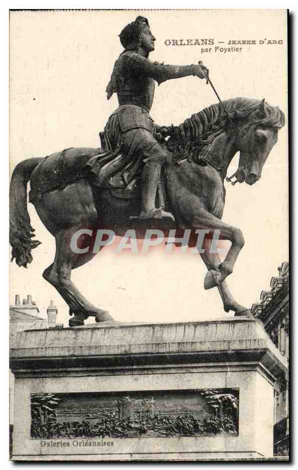 Orleans CPA Jeanne d'arc par Foyatier