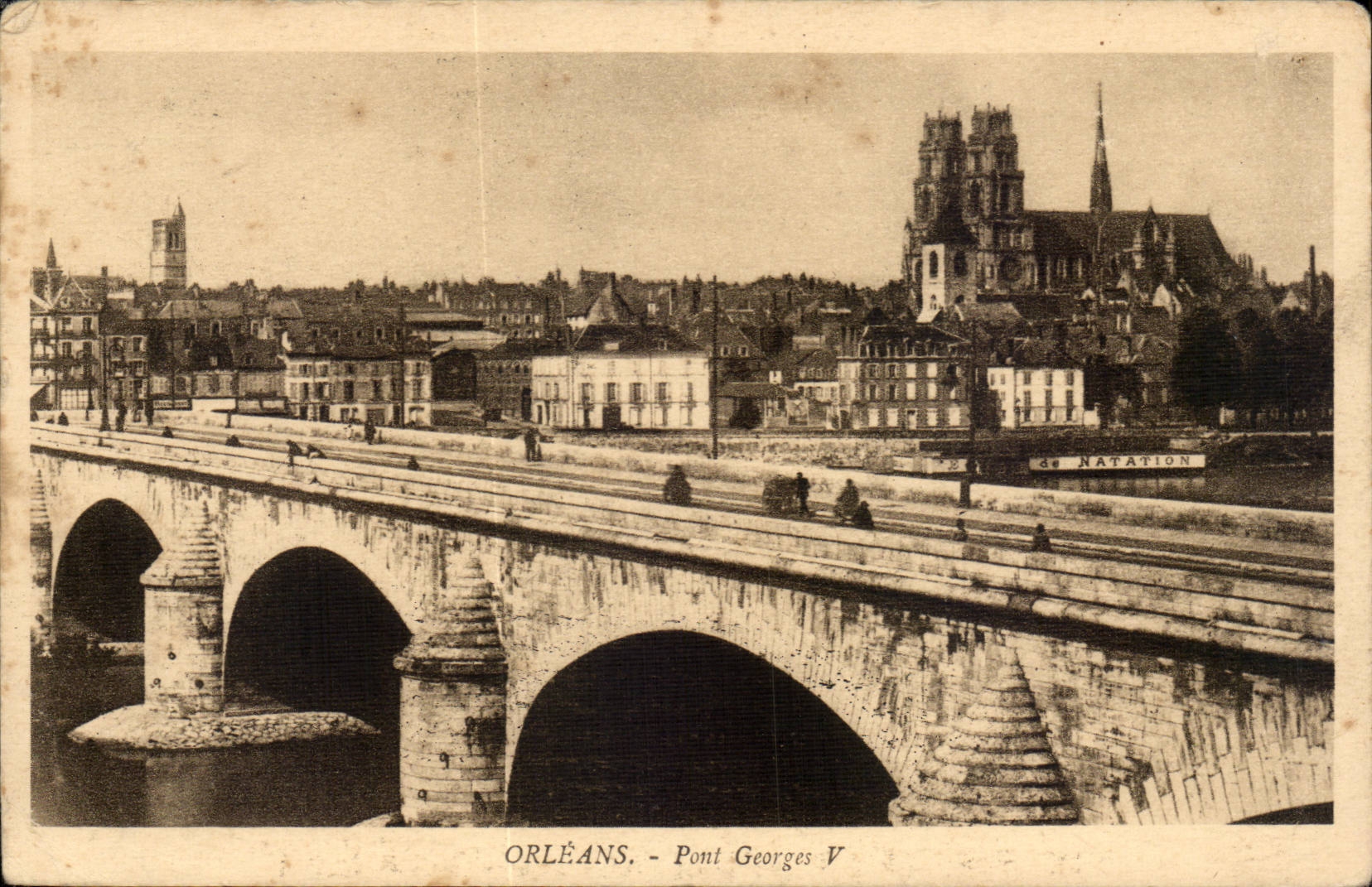 Orleans CPA Pont Georges V