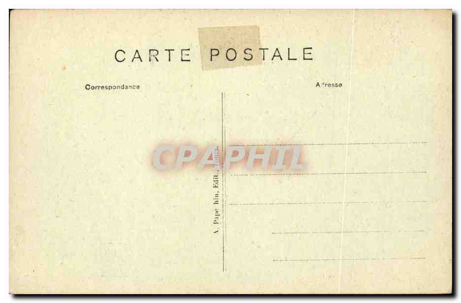 Orleans CPA Eglise St Aignan Fondee par Clovis  — Verso