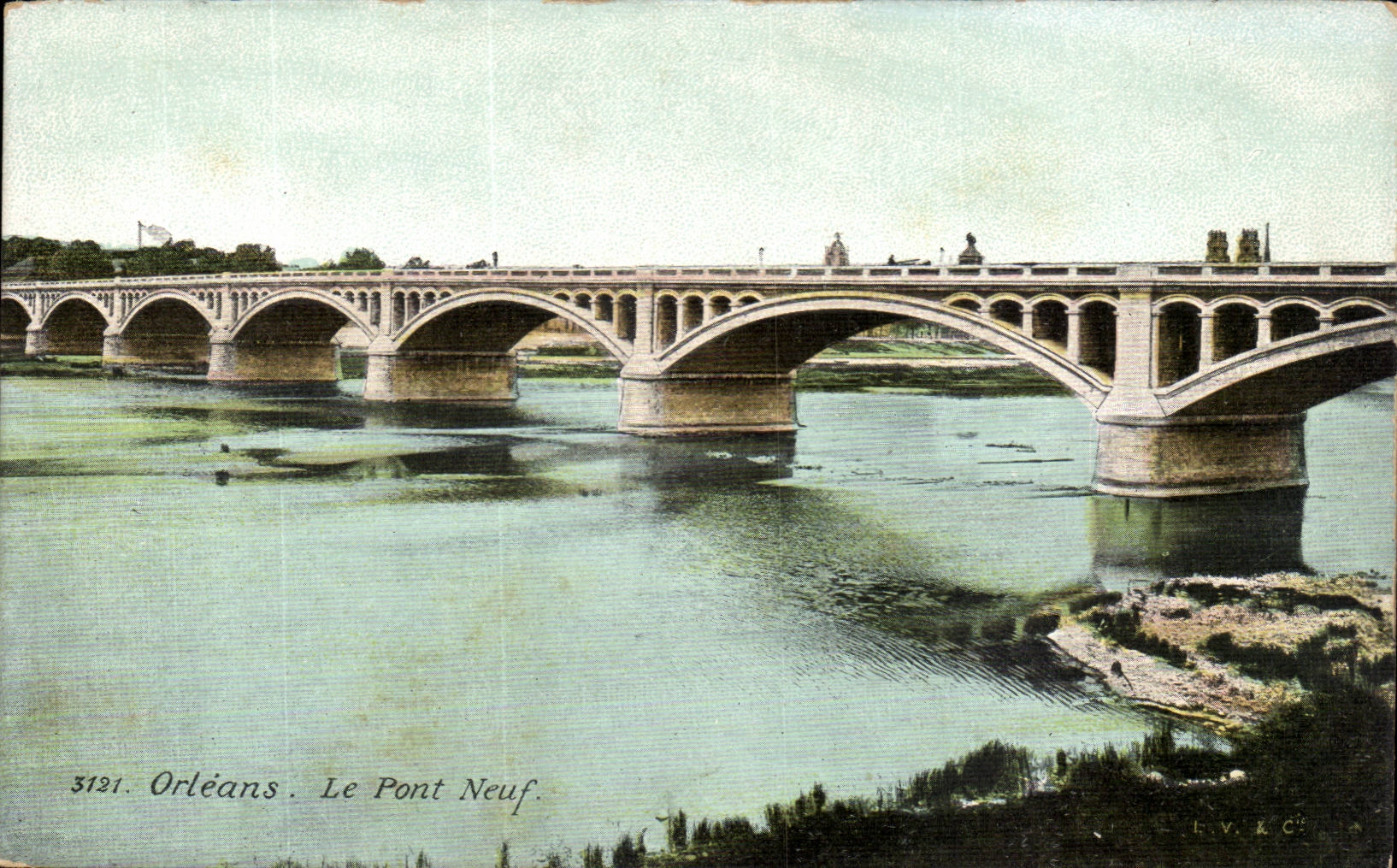Orleans CPA le pont neuf