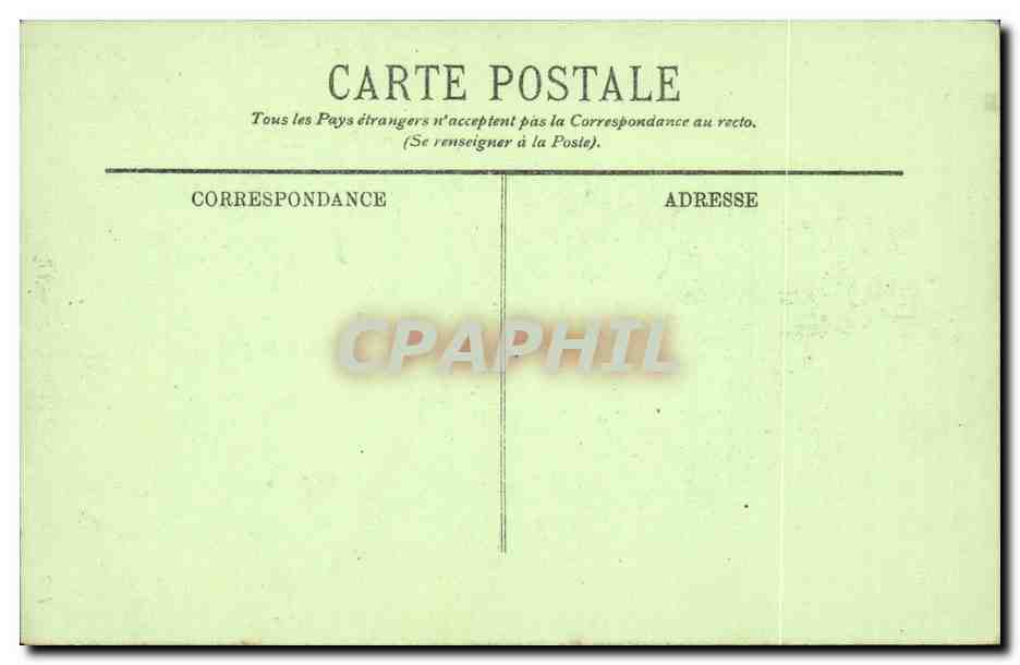 Orleans CPA La cathedrale — Verso