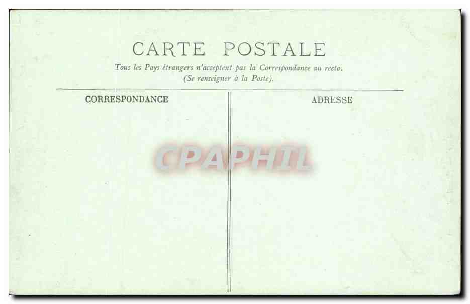 Orleans CPA Cathedrale (details d'arceaux) — Verso