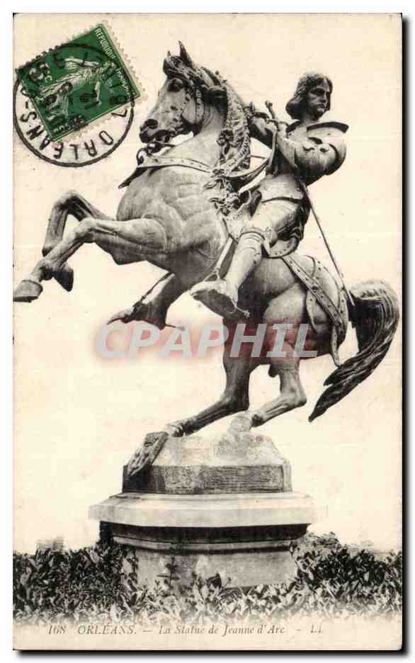 Orleans CPA Statue de Jeanne d'arc