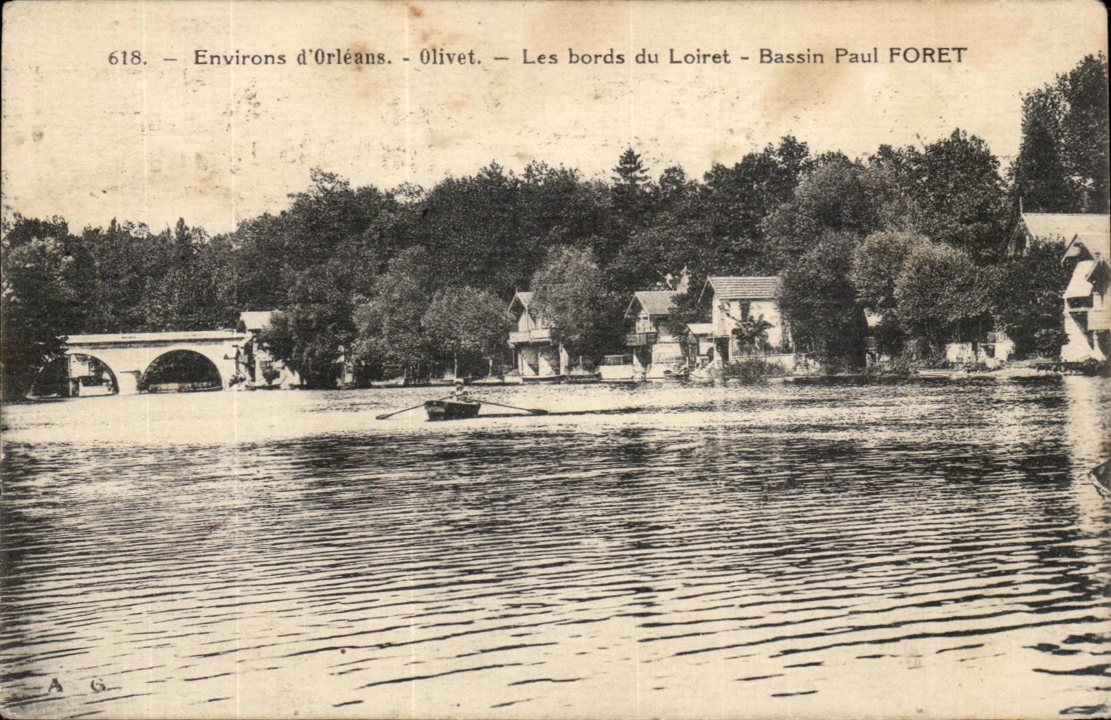 Ufer des Loiret - Bassin Paul Foret — Umgebung von Orléans - Olivet — n°618