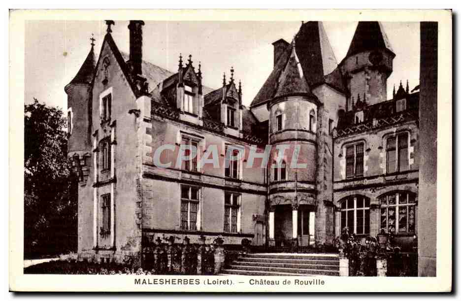 Malesherbes CPA Chateau de Rouville