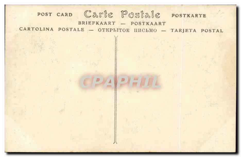 CPA Jeanne d'arc prisonniere Orleans — Verso