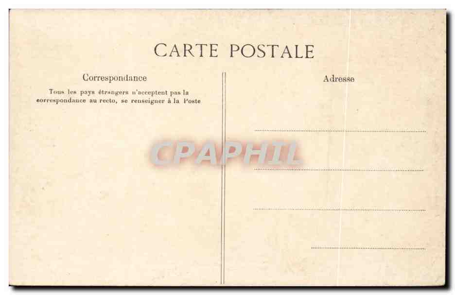 Orleans CPA La cathedrale — Verso