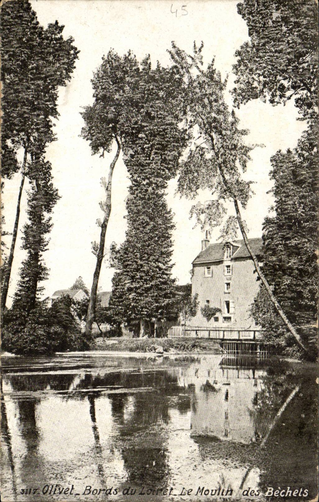 Olivet CPA Les bords du Loiret Le moulin des Bechets