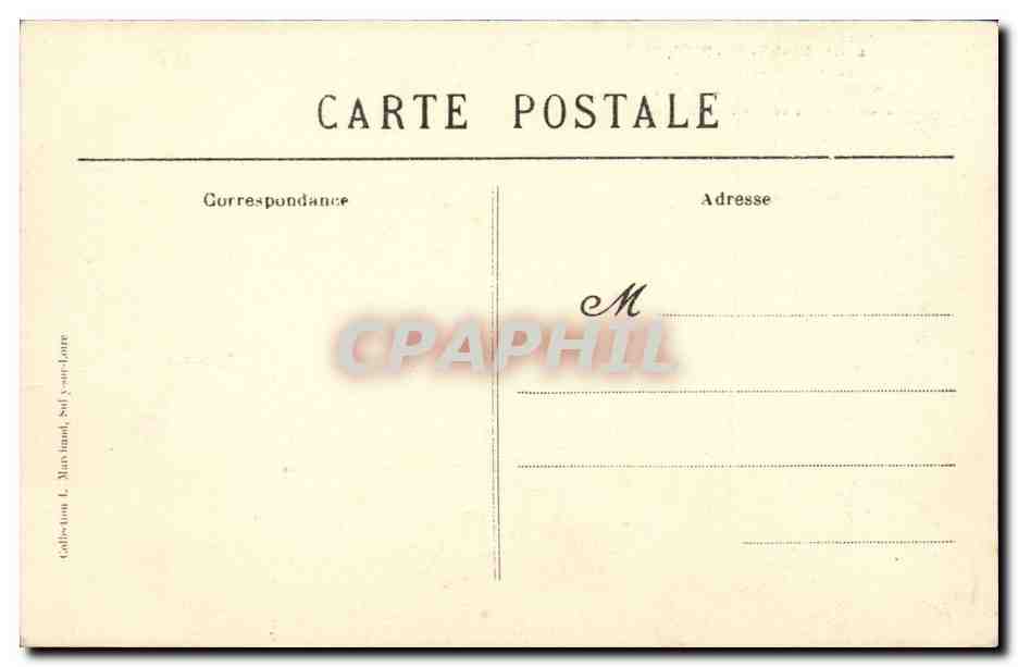 Germigny les Pres CPA Par chateauneuf ND de Pitie — Rückseite