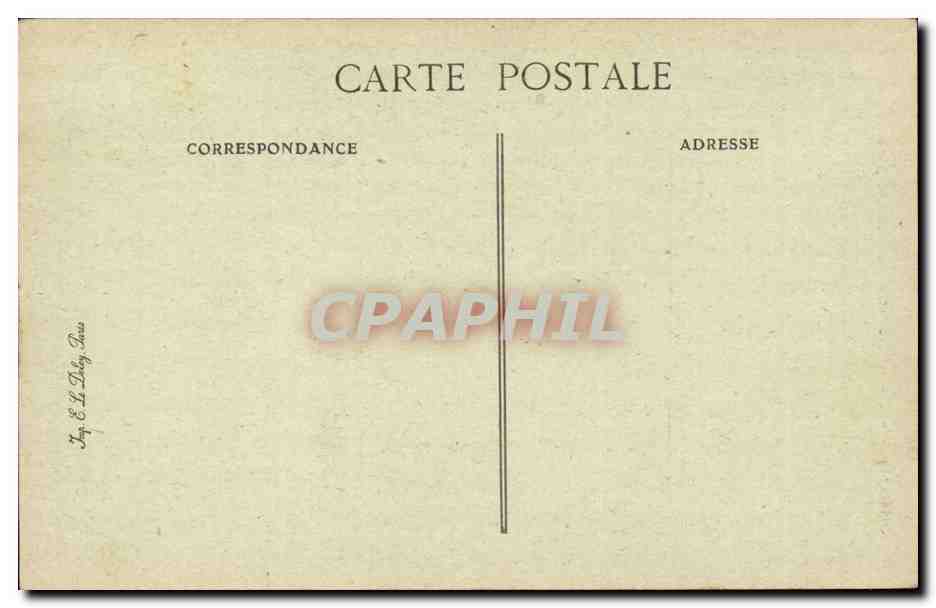 Chatiollon Coligny cPA Puits sculpte par Jean Goujon — Back