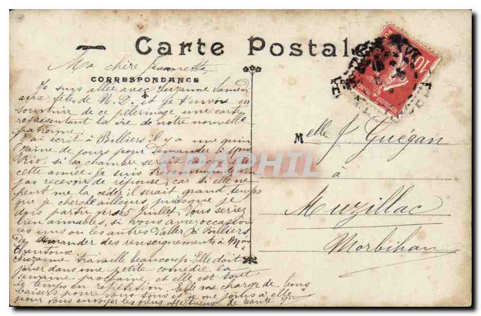 Orleans CPA Jehanne d'arc Jeanne d'arc (ange angel) — Verso