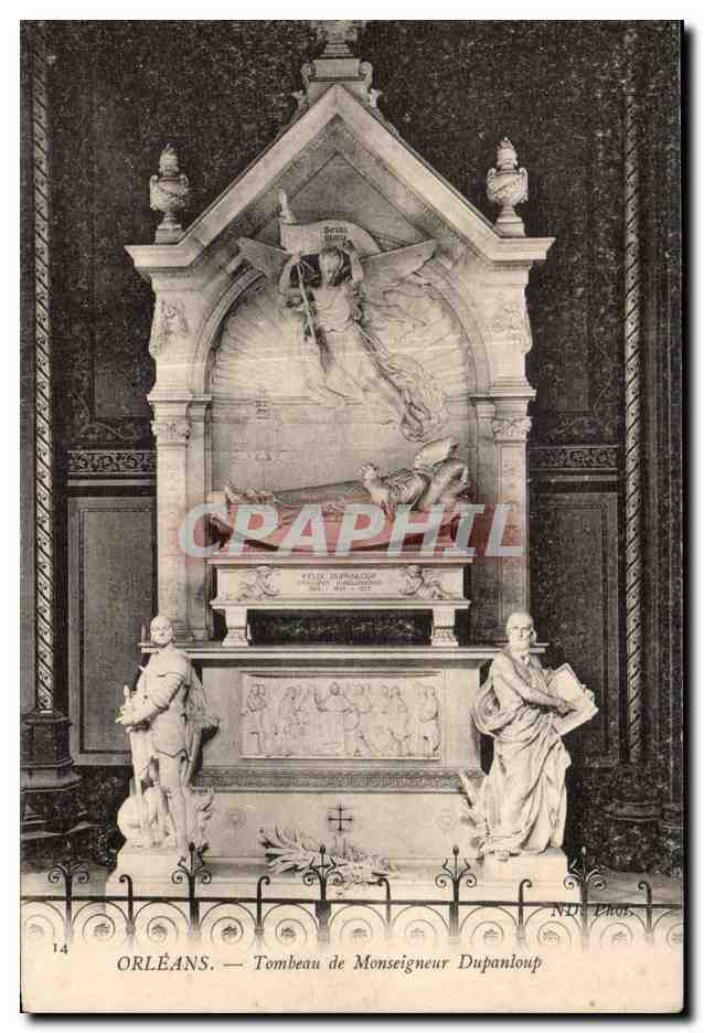 Orleans CPA Tombeau de Monseigneur Dupanloup