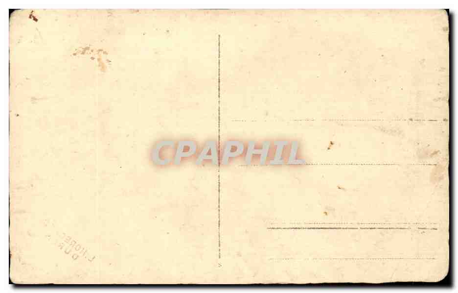 CARTE PHOTO Soldat militaria — Rückseite