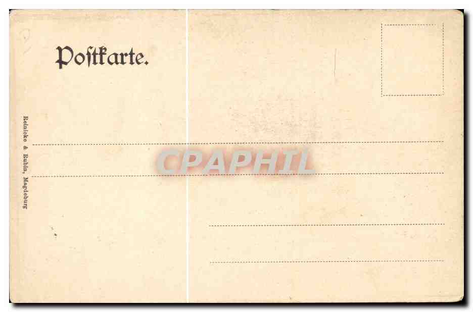 CPA Gardelegen Salzwedeler Thor — Rückseite