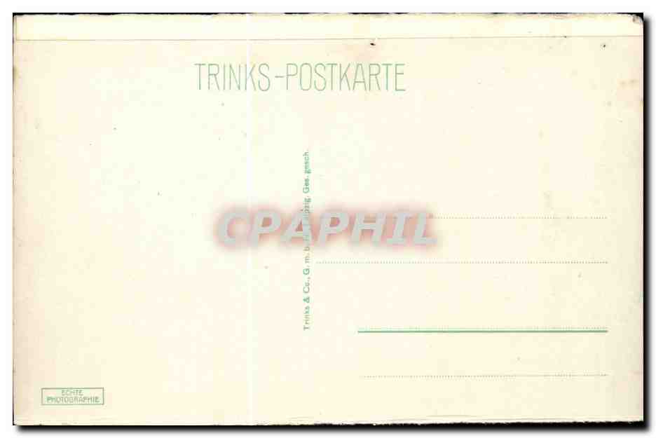 Bacharach — Panoramablick mit Kirche und Ruinen einer Abtei — Trinks & Co. G.m.b.H. (Verlag) — Rückseite