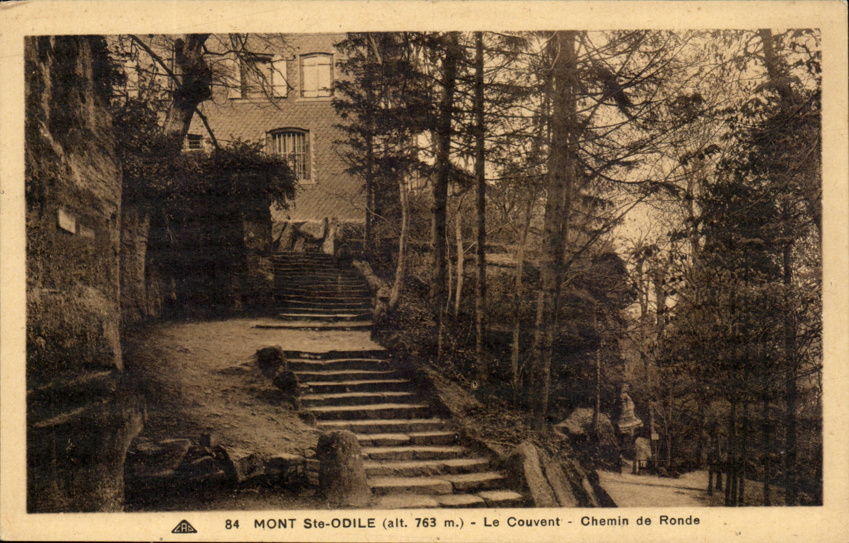 Mont Ste-Odile (alt. 763 m.) — Le Couvent — Chemin de Ronde — Édition spéciale du Couvent