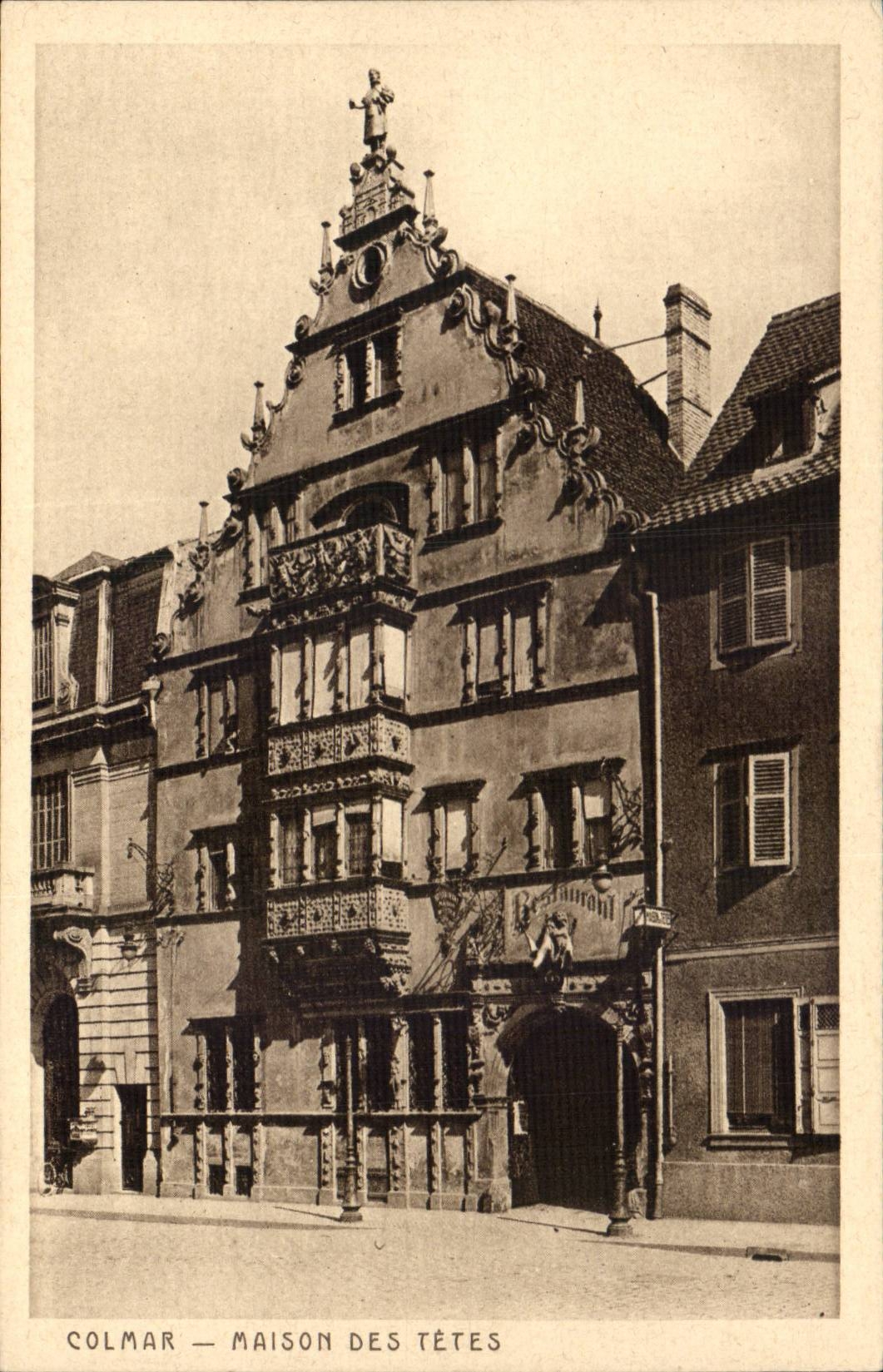 Colmar — Maison des Têtes — éditeur Braun & Cie, Dornach