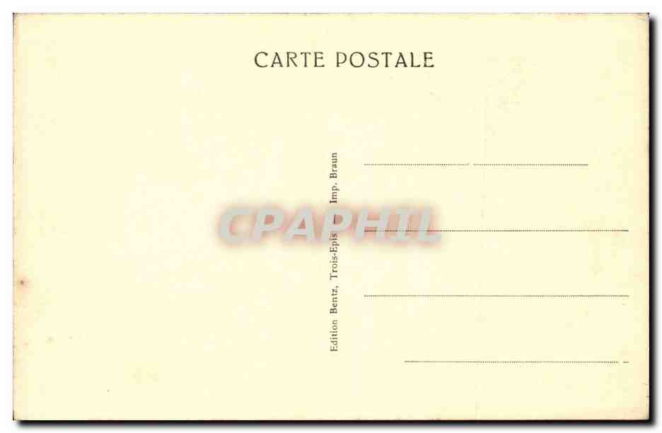 Trois-Épis — Partie centrale — L'église et la poste — Rückseite