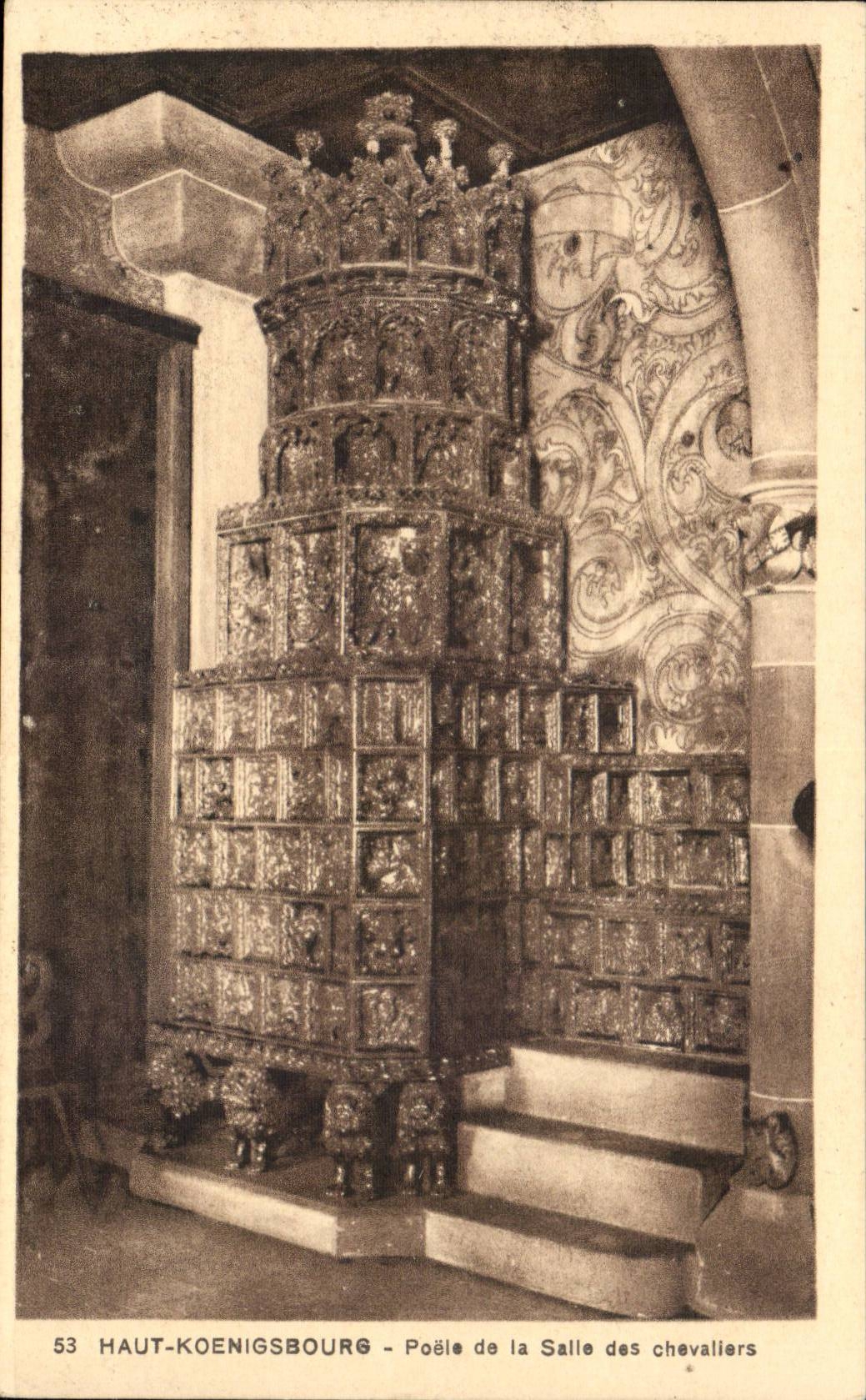 Haut-Kœnigsbourg - Poêle de la Salle des chevaliers — Édition spéciale du Château