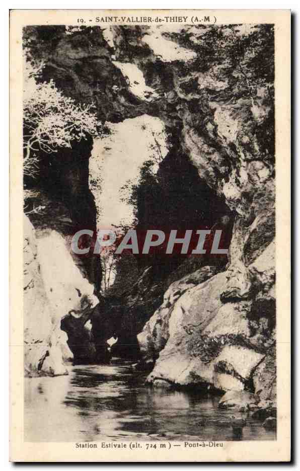 Saint Vallier Thiey CPA Station estivale Pont a Dieu