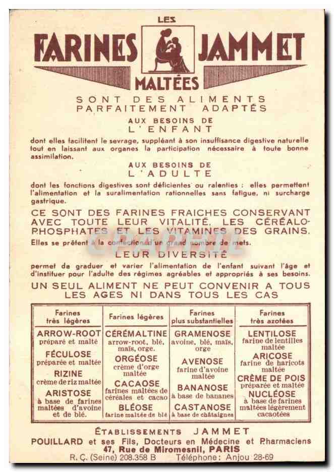 Vieilles chansons de France CPA Le comte de Nice (Jean Droit) — Rückseite