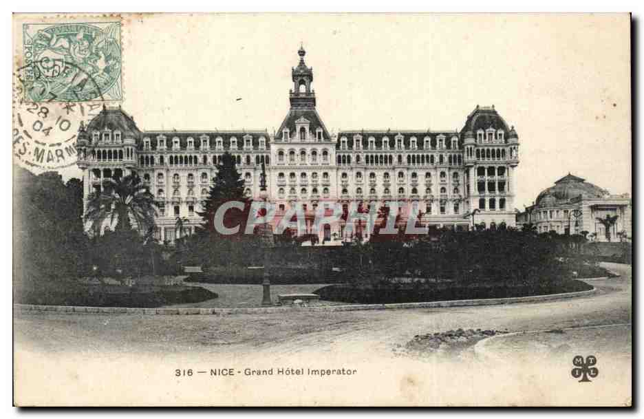 Nice - Grand hotel Imperator - CPA 