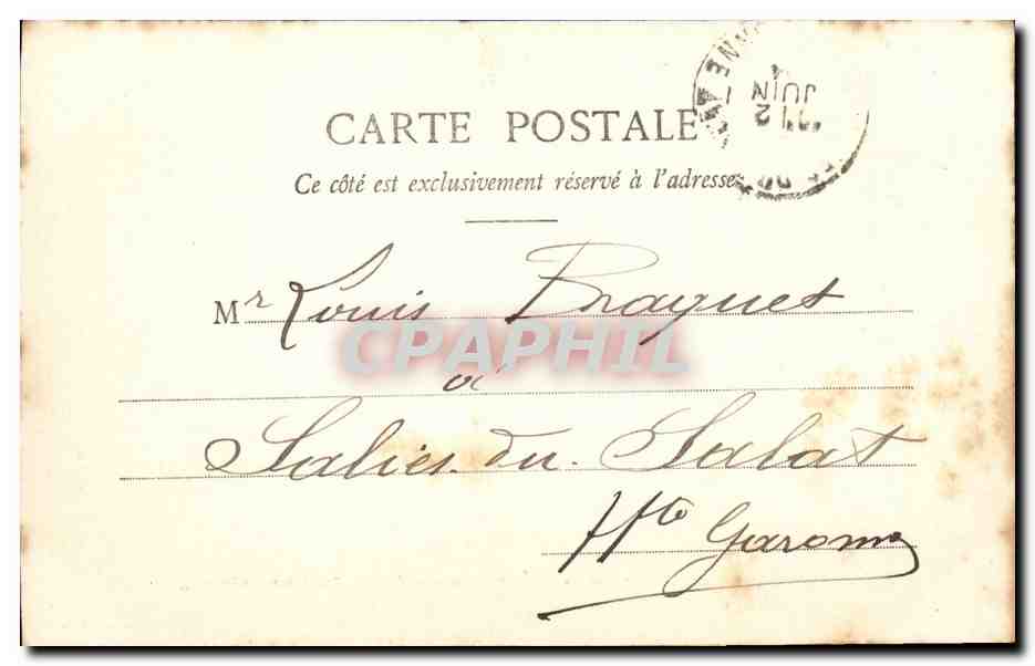 Nice - Promenade des Anglais - Hotel du Luxembourg - CPA  — Back