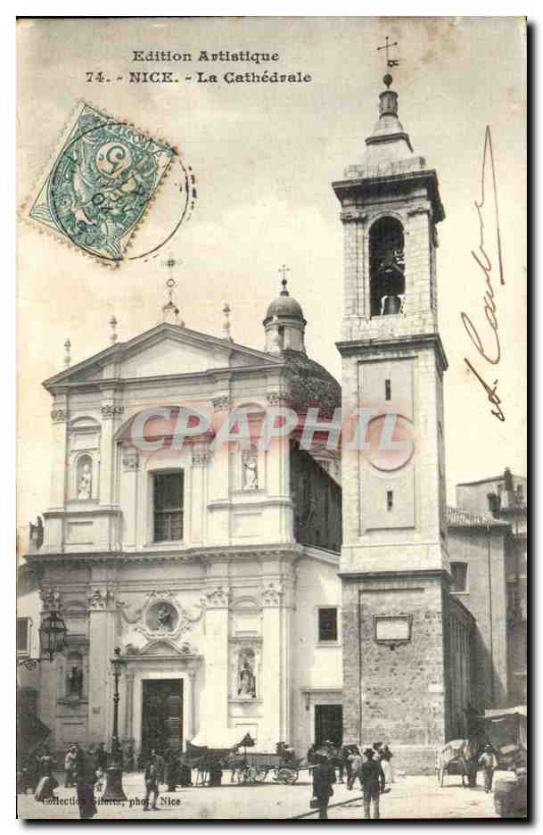 Nice - La Cathedrale - CPA 