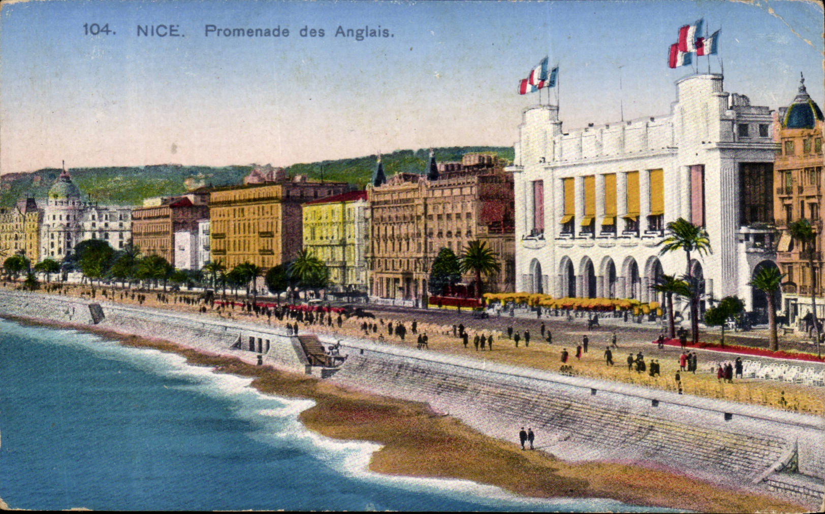 Nice - Promenade des Anglais - CPA 