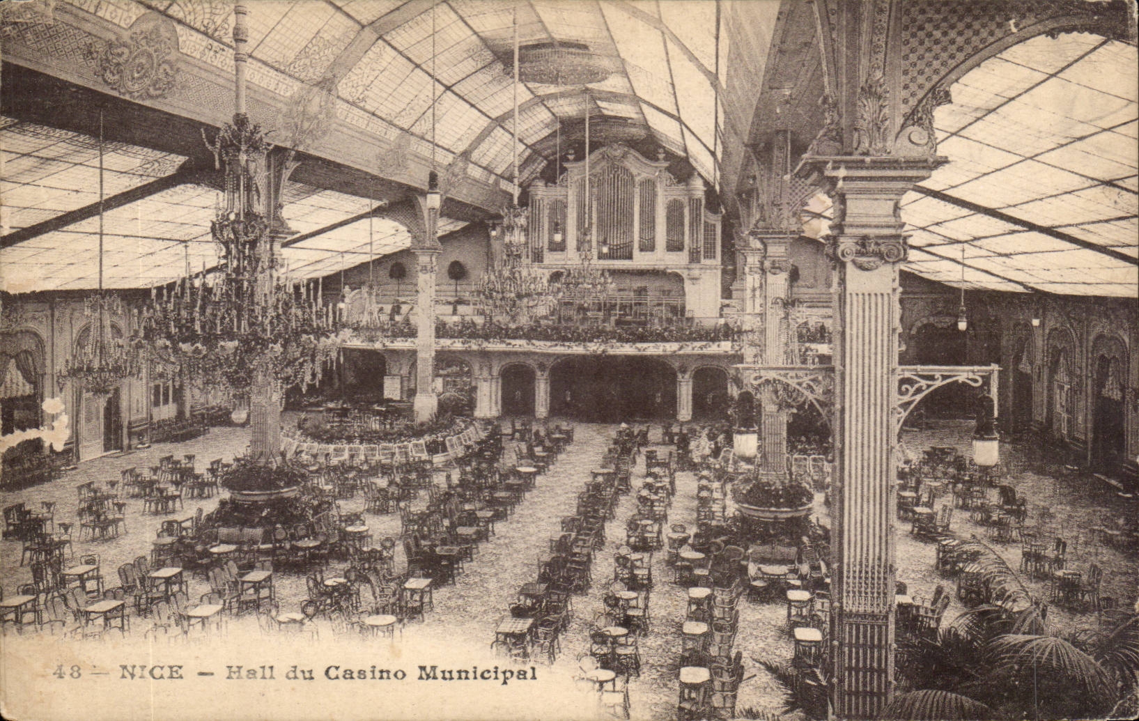 Nice CPA Hall du casino municipal