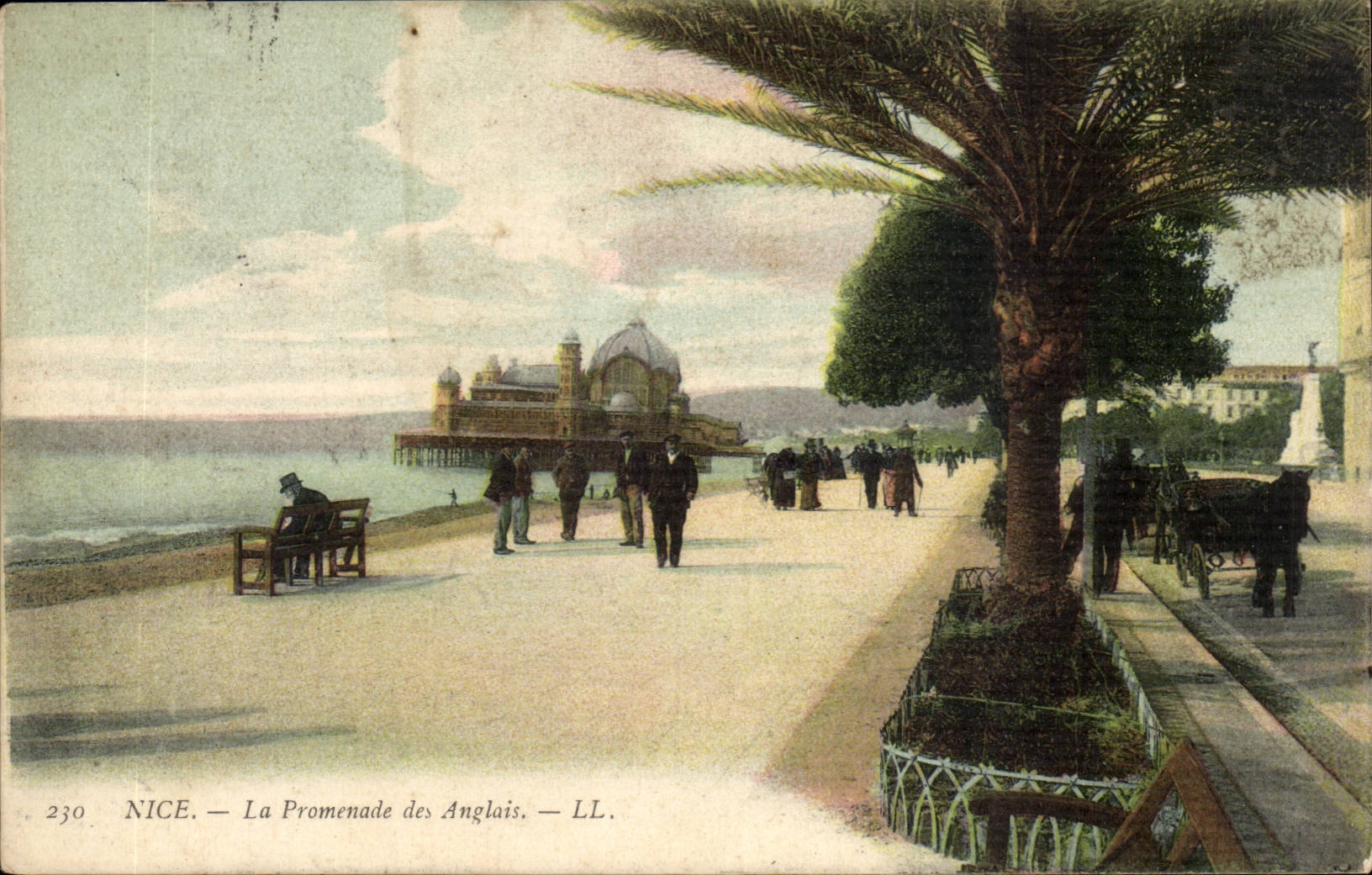 Nice CPA promenade des anglais 