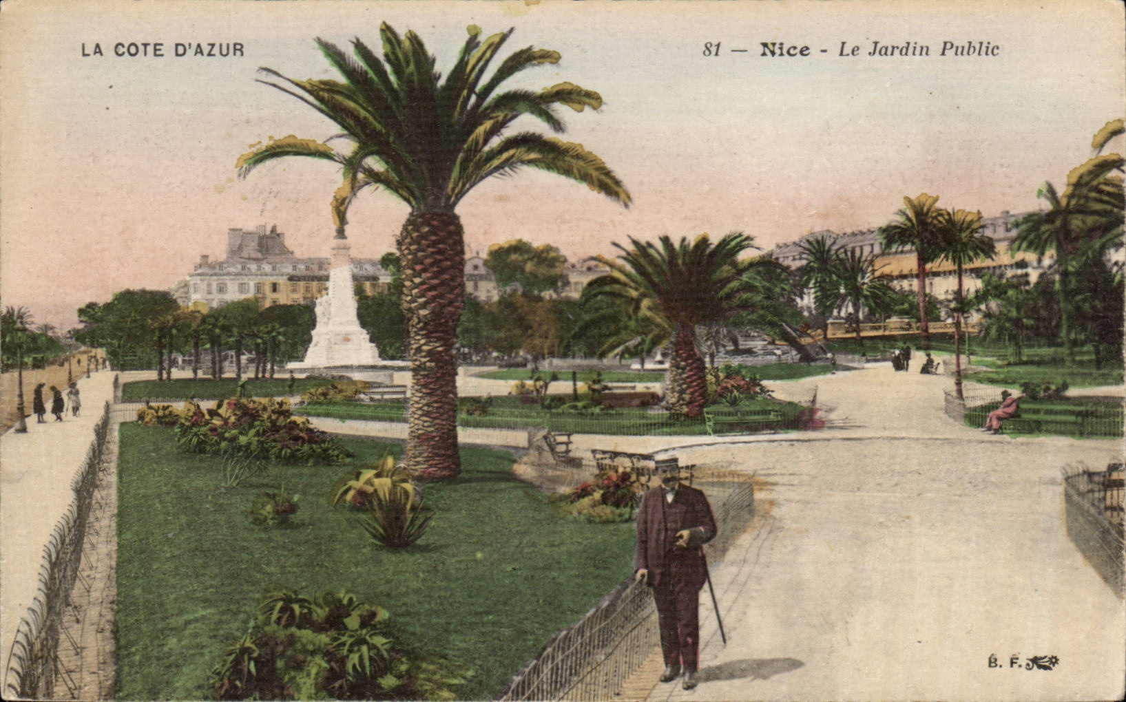 Nice CPA Le jardin public