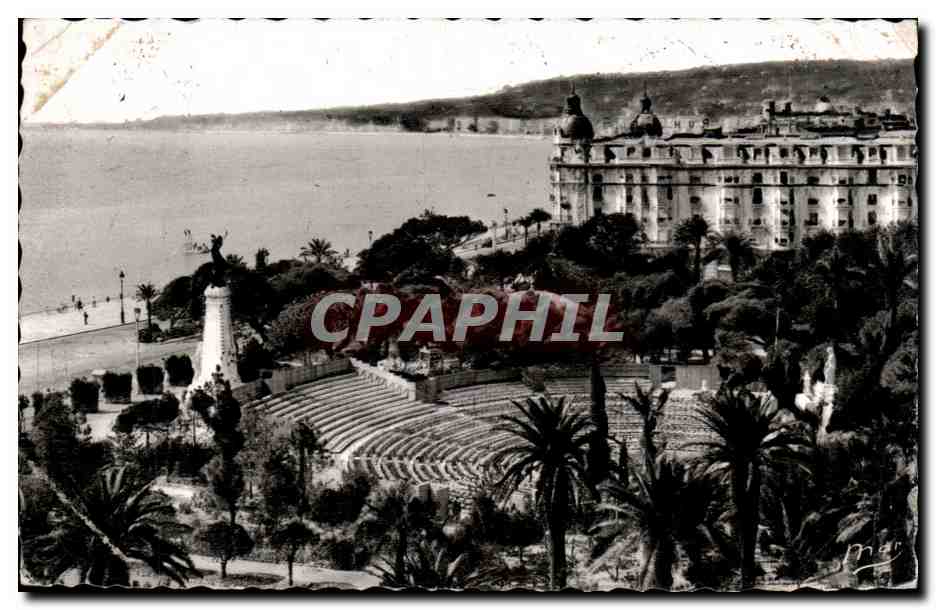 Nice CPA Le jardin Albert 1er Le theatre de Verdure