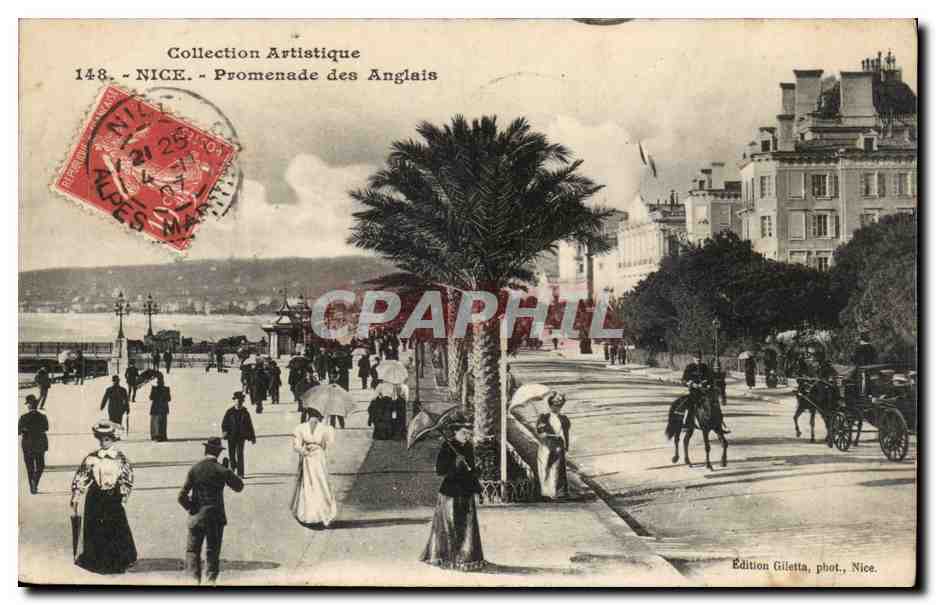 Nice CPA Promenade des anglais