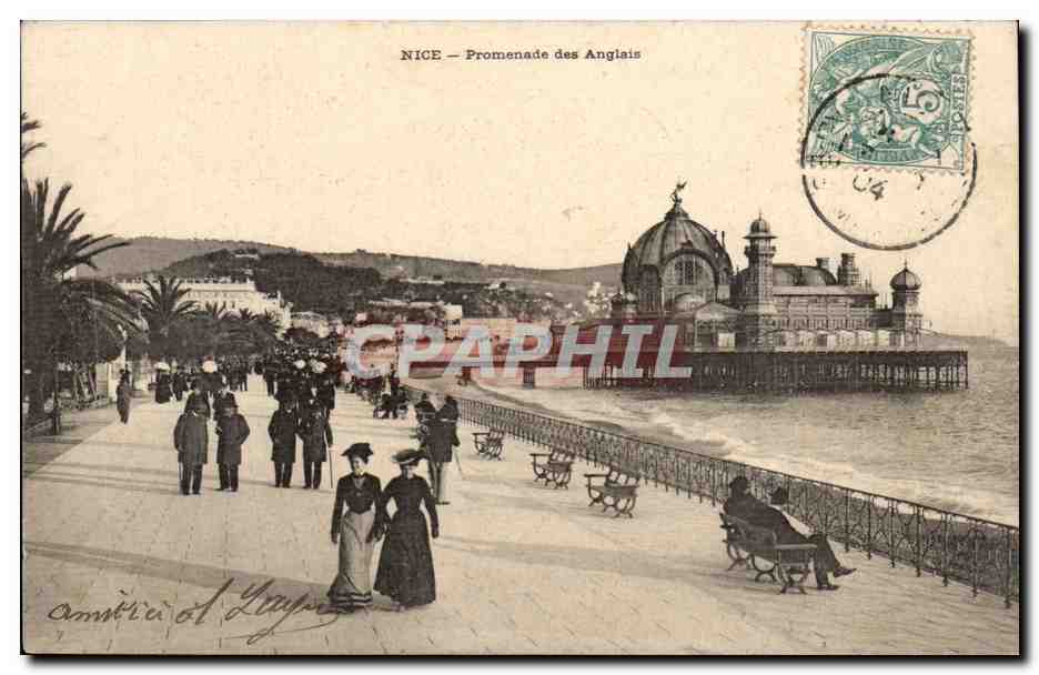 Nice CPA Promenade des anglais