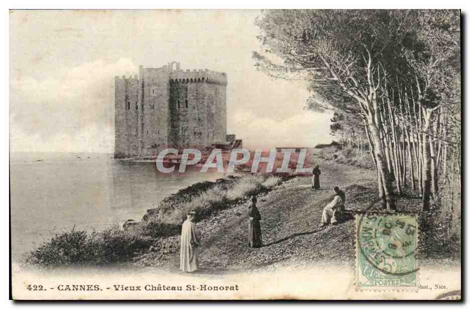 Cannes CPA Le vieux chateau St Honorat
