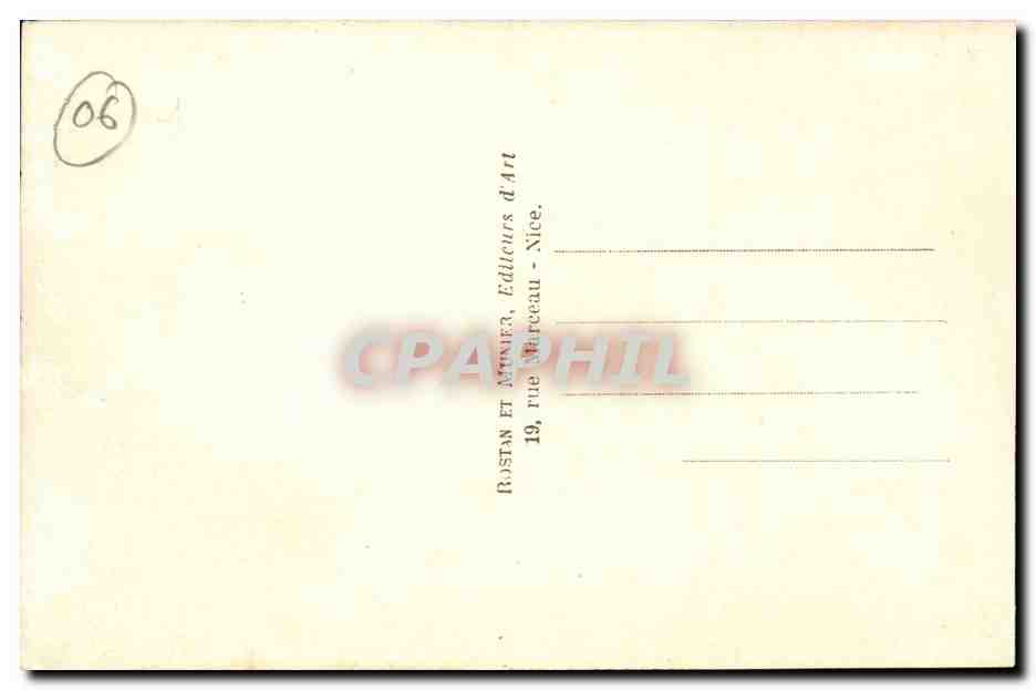 Cannes CPA le casino municipal — Verso