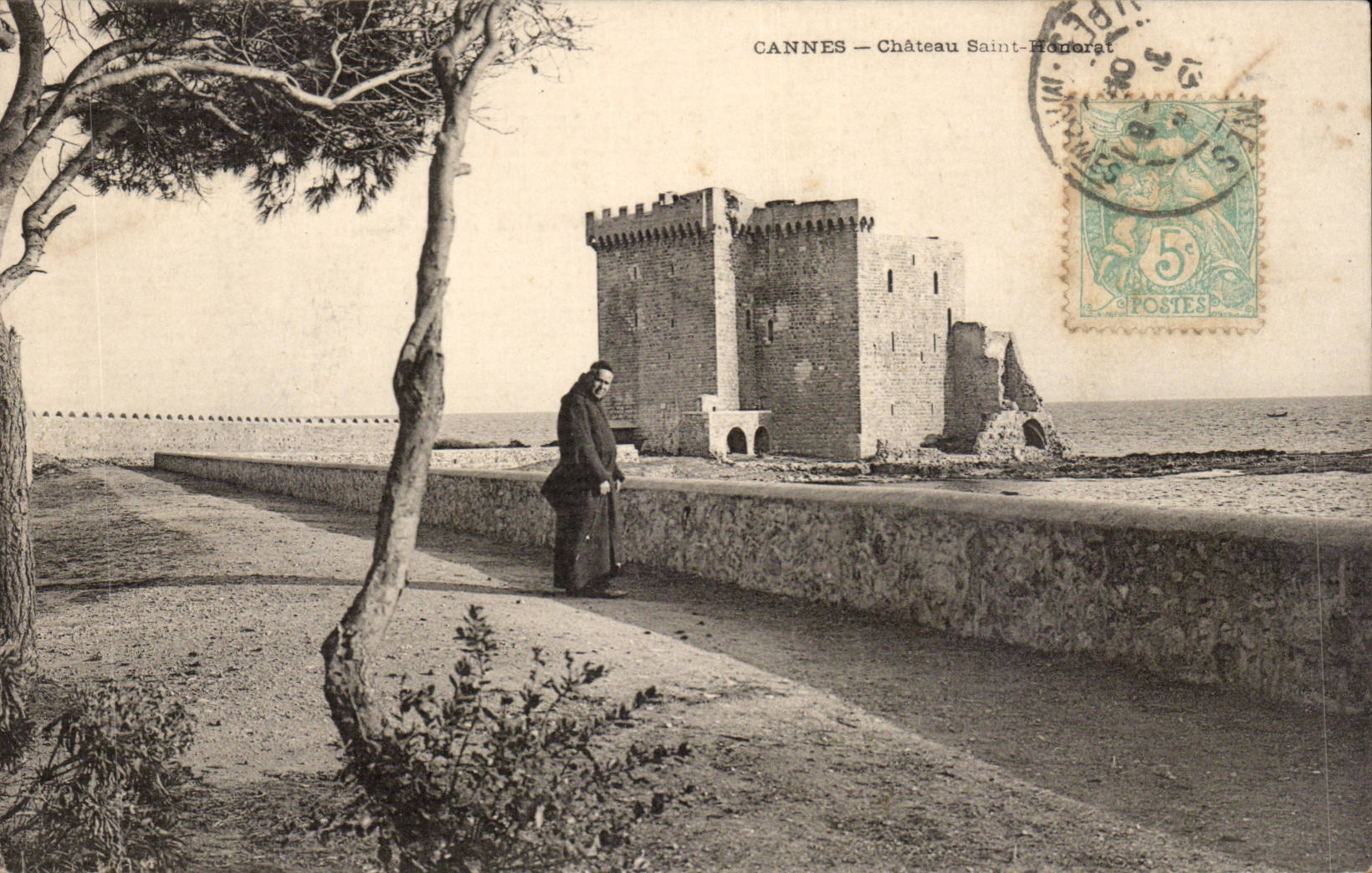Cannes CPA Chateau St honorat